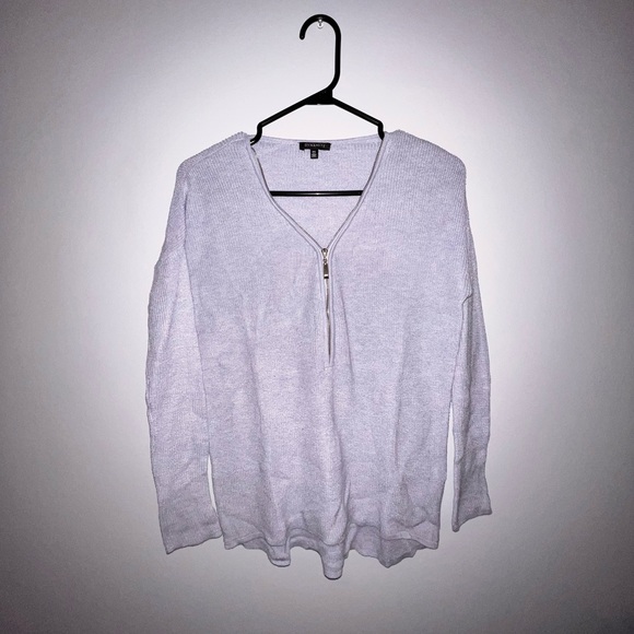 DYNAMITE KNIT LONG SLEEVES LIGHT BLUE/VIOLET SMALL - Picture 1 of 9